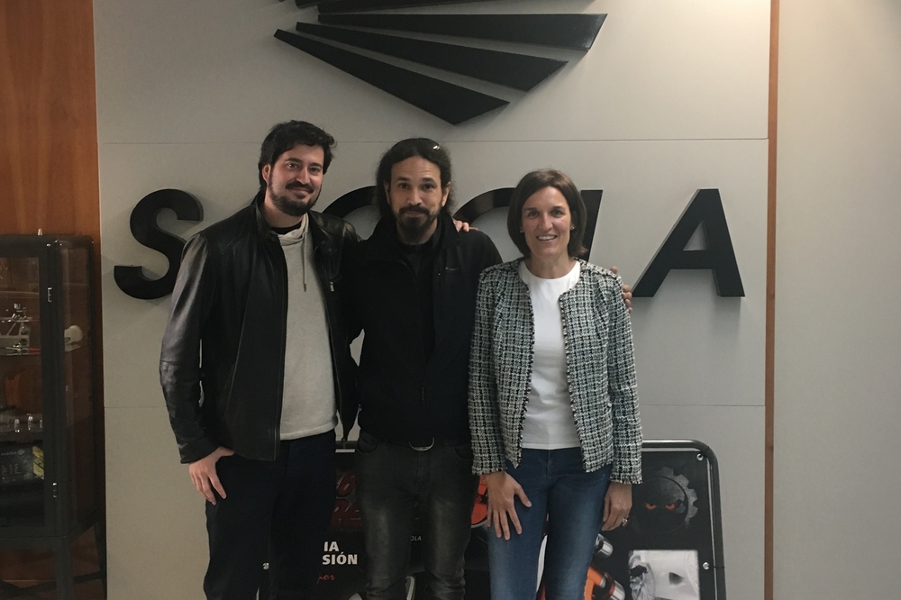 David Gatta visita Sagola