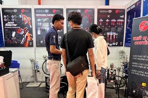 Tam Phat Industrial Equipment Co. Ltd. acude a la feria BIFA Wood Vietnam para promocionar los productos de Sagola