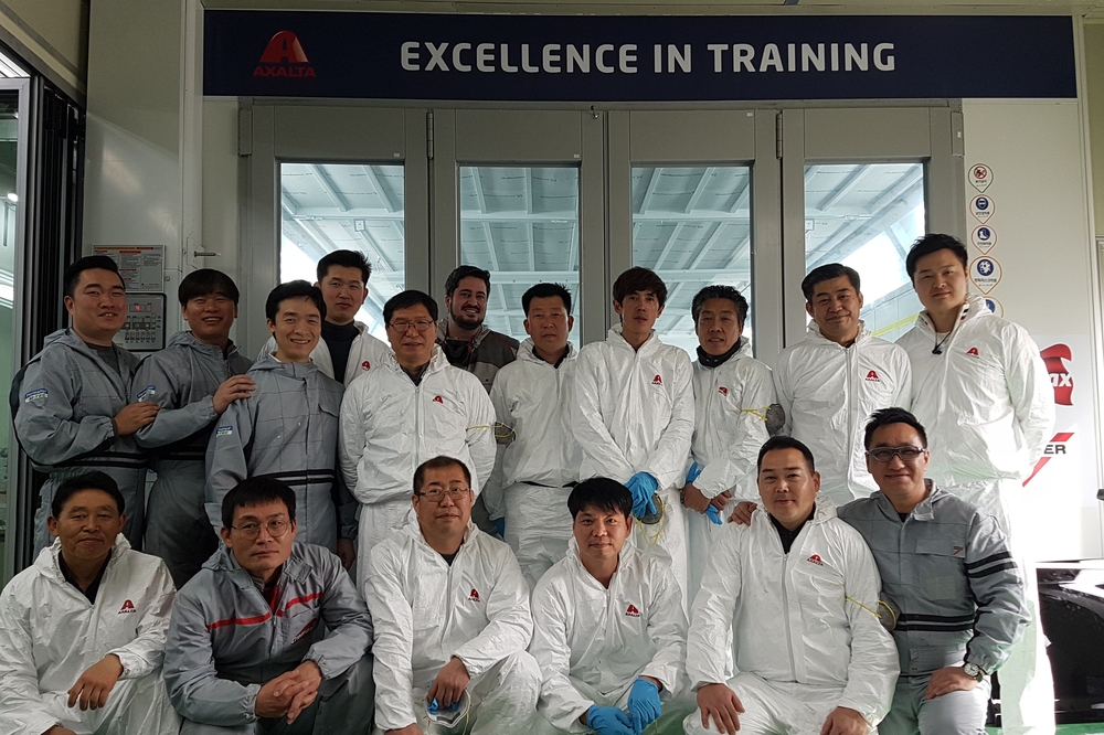 Formación en Axalta Korea