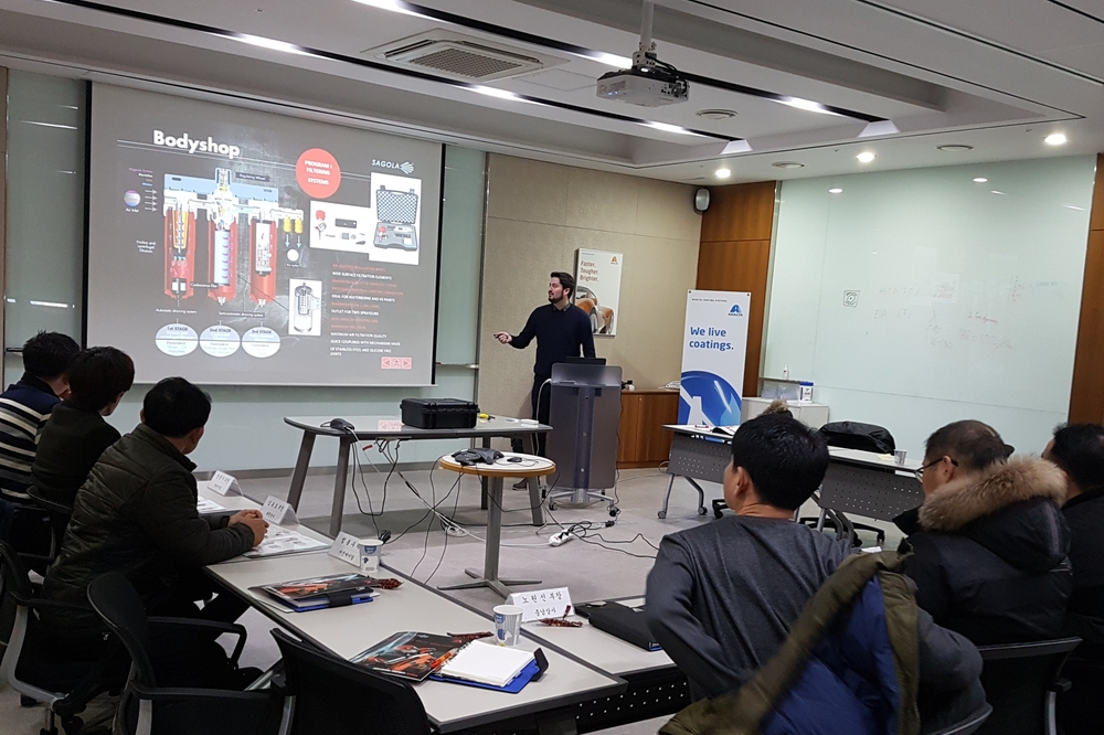 Formación en Axalta Korea