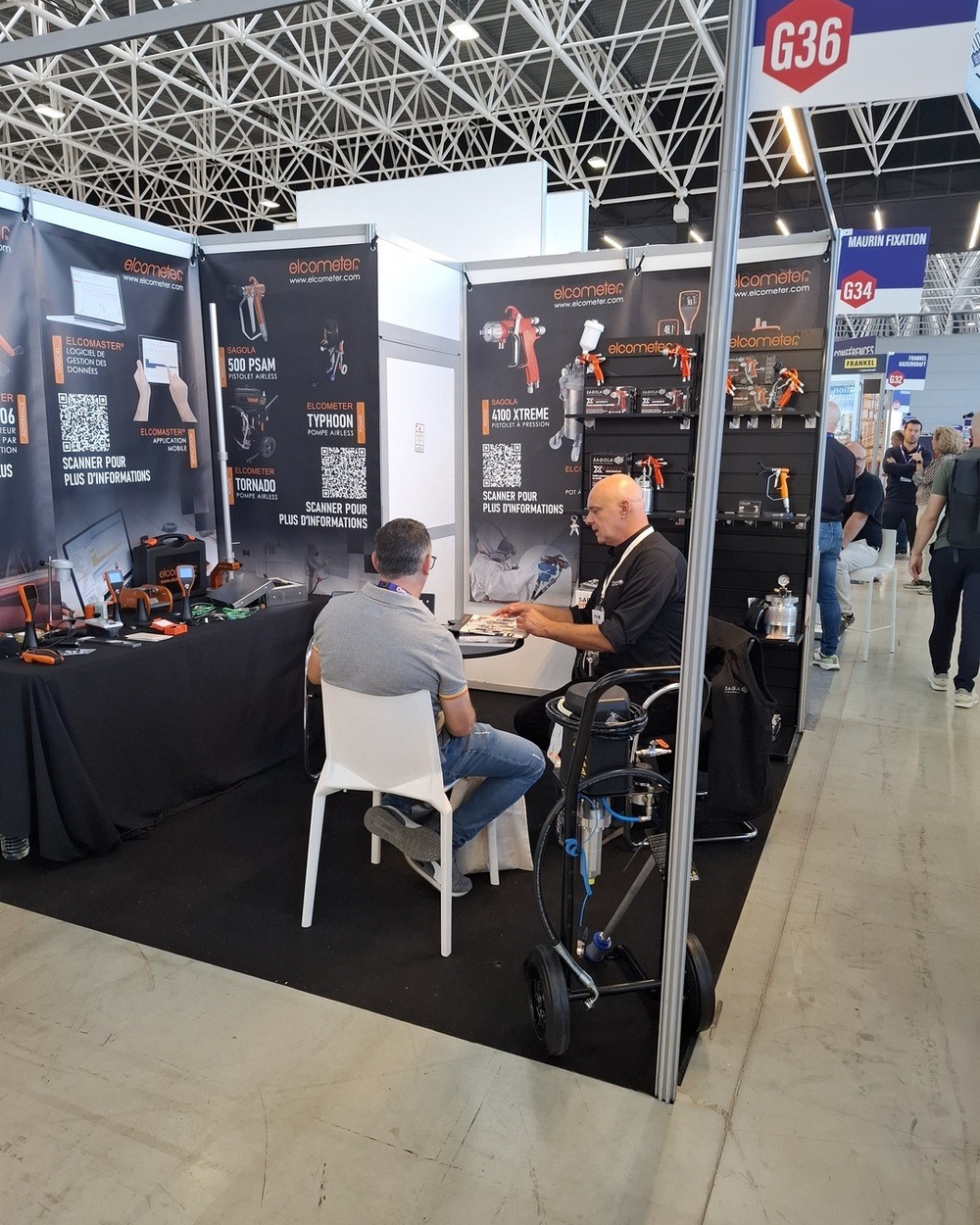 Sagola, alongside Elcometer at SEPEM Industries Sud-Ouest in Toulouse