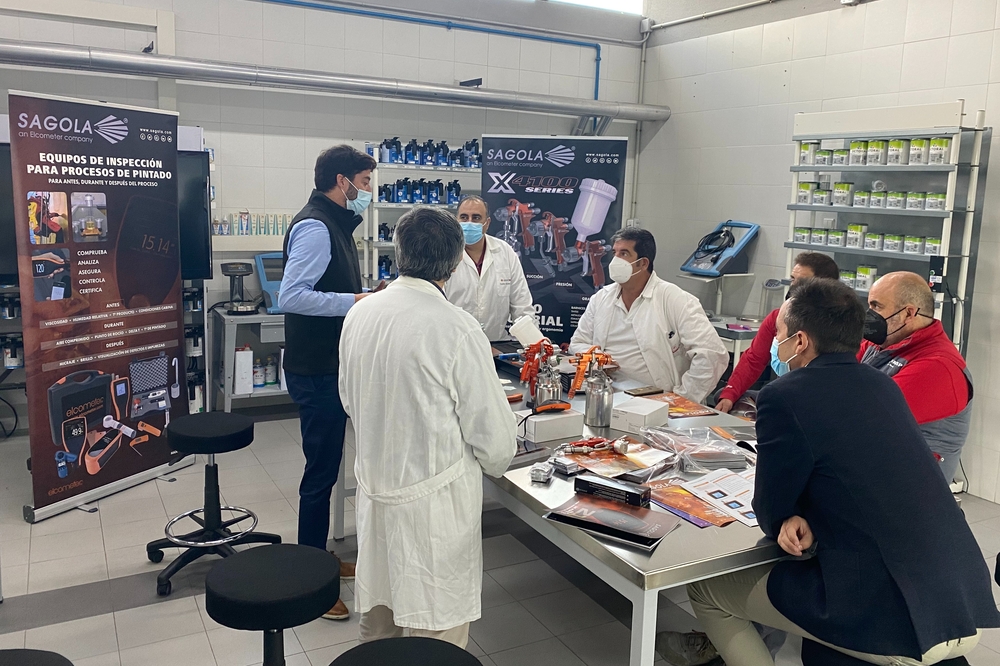 Presentamos en CESVI nuestra gama de pintado industrial y equipos de inspección