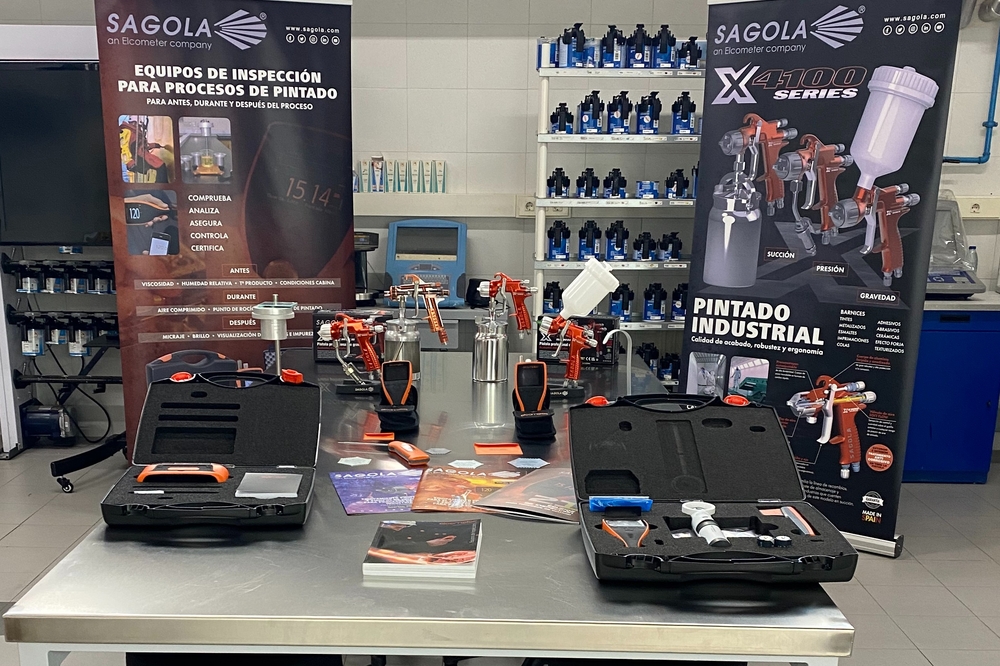 Presentamos en CESVI nuestra gama de pintado industrial y equipos de inspección