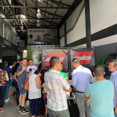 Sagola en la feria de Comercializadora Automotriz 4J en Costa Rica