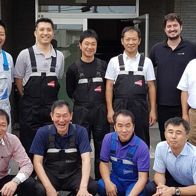 FORMACIONES EN LAS SEDES AXALTA DE JAPÓN, TAILANDIA Y COREA DEL SUR