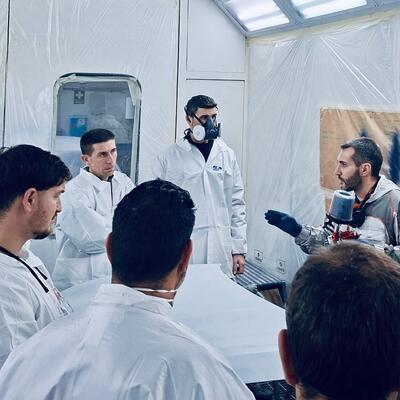 Sagola strengthens its commitment to bodyshop training with a technical session in Barcelona