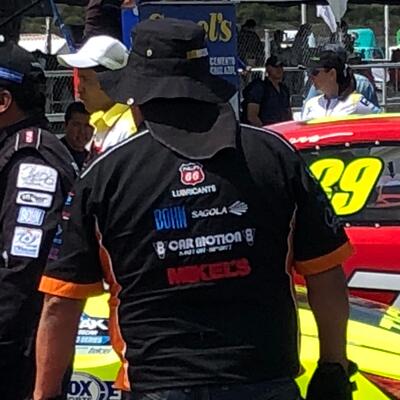 Sagola con Javier Fernández “El Che”-Nascar México