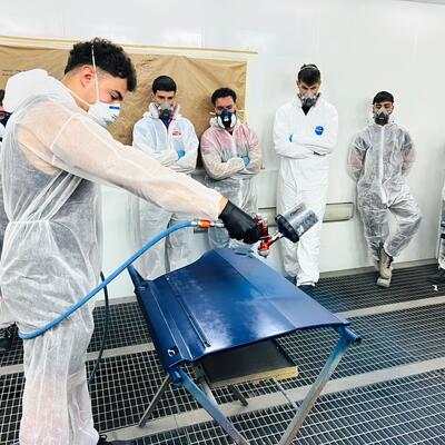 Sagola in the classroom: hands-on training in Burgos and SagolaSPRAY™ at PFITech