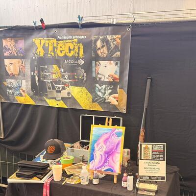 Sagola revient à The Fantasy World of Airbrush avec la gamme Sagola XTech